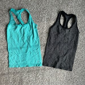 Black & Turquoise Victoria’s Secret (VSX) Sport Tank Top Bundle